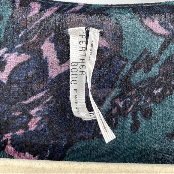 Anthropologie Featherbone Femme Ruffled Blouse - Picture 10 of 13